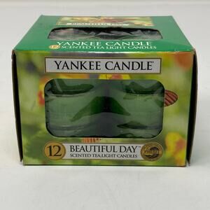 Yankee Candle Box Tealights BEAUTIFUL DAY Lot of 9 Total